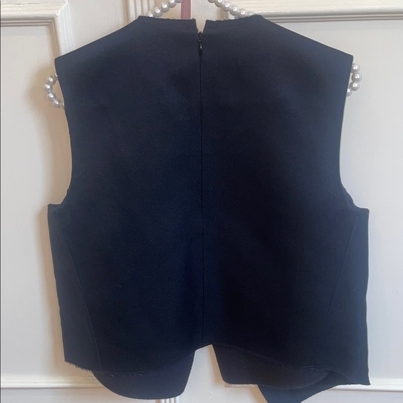 Celine Black Bow Detail Blouse - Picture 4 of 10